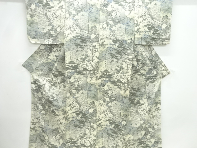 JAPANESE KIMONO / KOMON / FLOWER